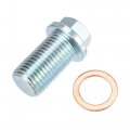 X Autohaux 4 Set M14x1 5 Car Engine Oil Drain Plug With Washer A1119970330 For Mercedes-benz C320 2001-2005 Stainless Steel