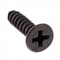4 X 1 2 Antique Copper Flat Countersunk Head Phillips Drive Screws Pack Of 100 Self Tapping For Wood Or Modern Furniture 