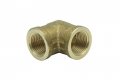 Ltwfitting Lf Brass Pipe Fitting 90 Deg 3 8 Female Npt Elbow Air Fuel Water Pack Of 20 