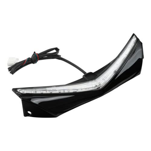Rear Fender Tip With Led Light For Honda Goldwing Gl1800 2012 2017 And F6b 2013 2016 Clear Lens Abs Pc Material