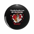 1080 Graphics I Really Love My Boxer Best Mom Key Chain Stainless Steel Keychain With Ring 