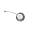 Fuel Filler Cap With Tether For Jeep Liberty 2007 2008 2009 2010 2011 2012 Part Number 52030433ab Black Plastic Standard Style 