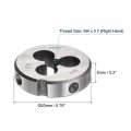Uxcell Round Threading Dies Metric M4 X 0 7 Thread Right Hand High Speed Steel Hss Screw Cutting Die Repair Tool