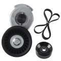 Serpentine Drive Belt Tensioner Idler Pulley Kit For Dodge Ram 1500 2500 3500 Dakota Durango D150 D250 W150 W250 W350 