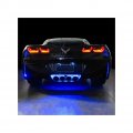 C7 Corvette Stingray Z51 Rear Fascia And Exhaust Led Lighting Kit Aqua Super Bright Waterproof Lights For Vents Area 
