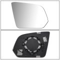 551 Factory Style Passenger Right Side Mirror Glass Lens Power Adjust Heated Compatible With Mercedes-benz Metris 16-20 Silver