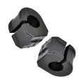 1990-2002 Pontiac Firebird Stabilizer Bar Bushing Set Rubber Black 2 Inside Diameter 1 76 Outside
