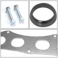 Auto Dynasty Aluminum Exhaust Manifold Header Gasket Set Compatible With 09-12 Toyota Rav4 2 5l 11-16 Scion Tc