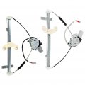Ocpty Rear Driver And Passenger Side Power Window Regulator W Motor Compatible With 2007-2009 For Chrysler Aspen 2004-2009