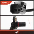 A-premium Abs Wheel Speed Sensor Compatible With Ford Models F-250 Super Duty F-350 F-450 F-550 2013-2016 Front Driver Or