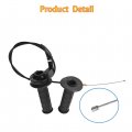 Wflnhb Throttle Hand Grips Cable Clamp Kit Replacement For Ct200u Trail 200 Mini 196cc Bike