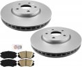 Front Brake Rotors Pads Replacement Part For Chevrolet Equinox Gmc Terrain 2010-2017 
