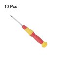 Precision Torx Screwdriver T6 Star Head For Watch Eyeglasses Electronics Repair 10 Pcs