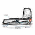 Amerilite Bumper Lights Euro Amber For Ford Ranger Passenger And Driver Side