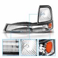 Amerilite Bumper Lights Euro Amber For Ford Ranger Passenger And Driver Side