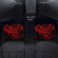 Jojoart 4 Piece Set Abstract Blood Splatters Car Floor Mat Anti-skid Red Halloween Horror Automotive Carpet Foot Pads All