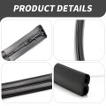 Hoypeyfiy 75555-48061 Roof Drip Side Finish Trim Molding Left And Right Replacement For Toyota Highlander Hybrid 2008-2013