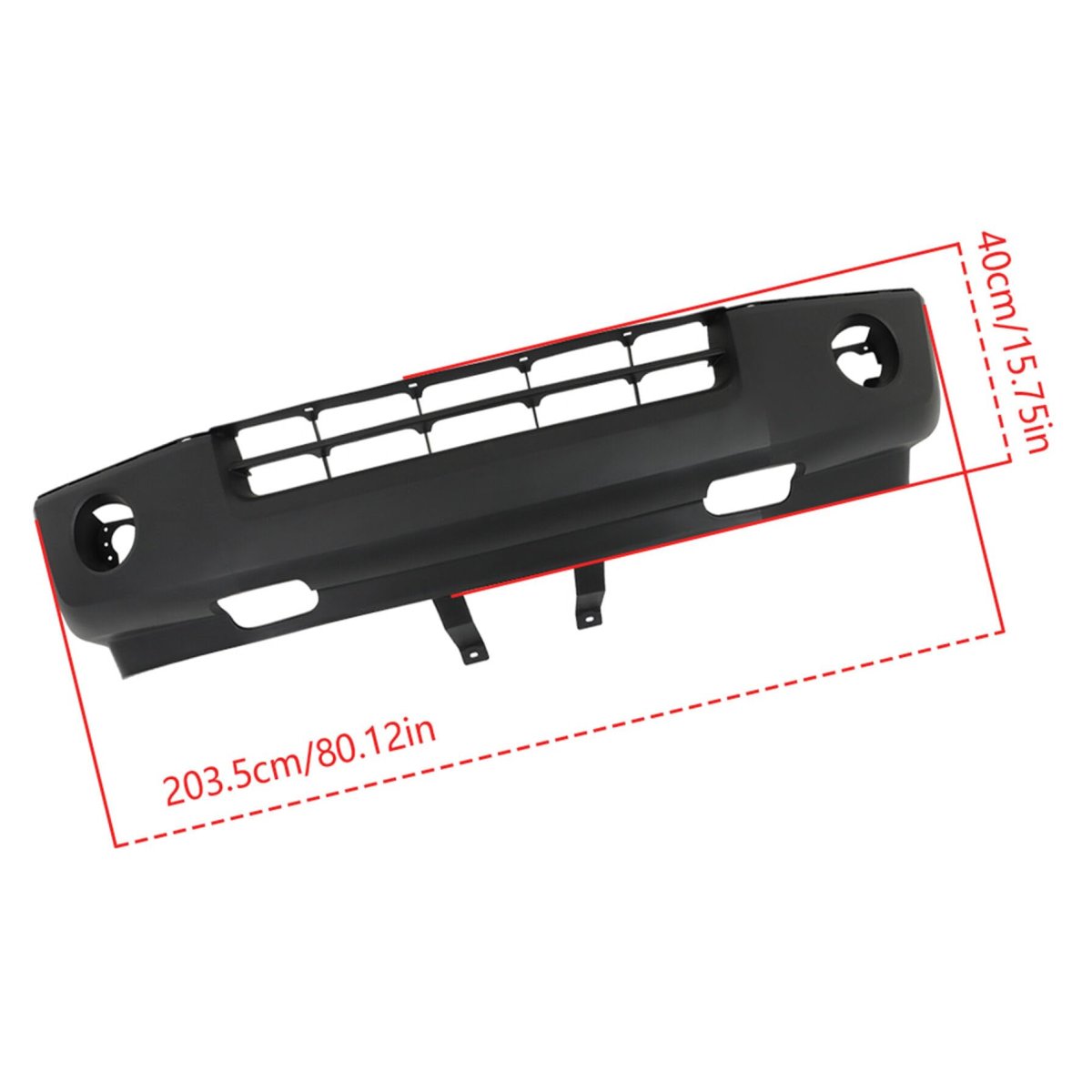 Textured Front Lower Bumper Cover Replacement For Expedition Xlt 2007 To 2014 7l1z17d957aa Fo1000631 Black Plastic