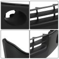 Textured Front Lower Bumper Cover Replacement For Expedition Xlt 2007 To 2014 7l1z17d957aa Fo1000631 Black Plastic