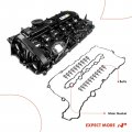 A-premium Engine Valve Cover With Gasket Bolt Compatible 2016-2020 Bmw X3 X4 340i 440i 540i 740i Included Xdrive Gt Gran Coupe