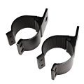 Auto Dynasty Mounting Bracket Kit For Offroad Light Bar Tube Roll Cage Clamp Holder 2 Packs Black