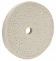 Woodstock D2500 Buffing Wheel Spiral Sewn 4-inch By 40 Ply 1 2-inch Hole