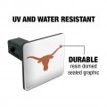 The University Of Texas Primary Logo V2 Tow Trailer Hitch Cover Plug Insert 1 4 Inch 25