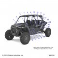 Polaris Rzr Decal-door Rr Top Lh E92ae E92be Genuine Oem Part Qty 1