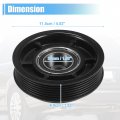 X Autohaux 1 Set Ac Compressor Clutch Replacement For Mercedes C300 C350 2008-2012 Black