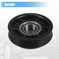 X Autohaux 1 Set Ac Compressor Clutch Replacement For Mercedes C300 C350 2008-2012 Black