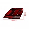 Astra Depot Left Brake Stop Tail Light Turn Signal Outer Lamp Reflector Compatible For 2018-2023 Volkswagen Tiguan Driver Side