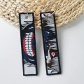 Gearcatweel 1 Pack Anime Keychain Tag Jet Chain Cartoon Embroidered With Key Ring Edc For Motorcycles Scooters Atv Car And