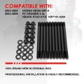 Auto Dynasty 12-point Hex Nut Engine Cylinder Head Studs Assembly Kit For Dodge Neon Srt-4 Chrysler Pt Cruiser Turbo 2 4l 03-09