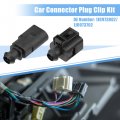 1 Set No 1j0973802 1j0973702 2 Pin Male Female Connector Sensor Plug Adapter Clip Kit Replacement For Vw Audi