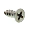 Prime-line Sheet Metal Screw Flat Head Phillips 8 X 1 2 In Stainless Steel Pack Of 25