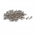 M2x8mm 316 Stainless Steel Phillips Round Pan Head Machine Screw Bolt 60pcs 