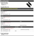 Rack And Pinion Bellow Kit 2 Piece Compatible With 2002-2008 Dodge Ram 1500 Rwd