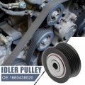X Autohaux 1660438020 Car Accessory Drive Belt Idler Pulley Serpentine Grooved For Lexus Gs460 Gs Is250 Is350 Is F Lc500