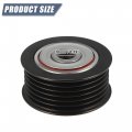 X Autohaux 1660438020 Car Accessory Drive Belt Idler Pulley Serpentine Grooved For Lexus Gs460 Gs Is250 Is350 Is F Lc500