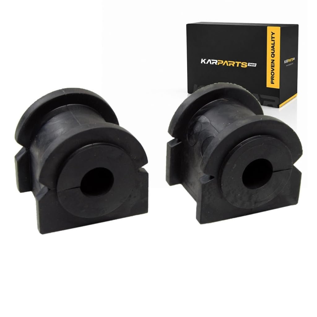 Stabilizer Bar Bushing Set For 2008 2009 2010 2011 2012 Dodge Caliber Rubber Black 2 Piece Front Position