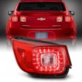 Acanii For 2013-2015 Chevy Malibu Ltz 2016 Limited Outer Led Tail Light Lamp Assembly Replacement Driver Side