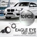 Eagle Eye 18mm 5730smd High Power Led Fog Light Drl Backup Signal Bulbs White 10 Pieces 