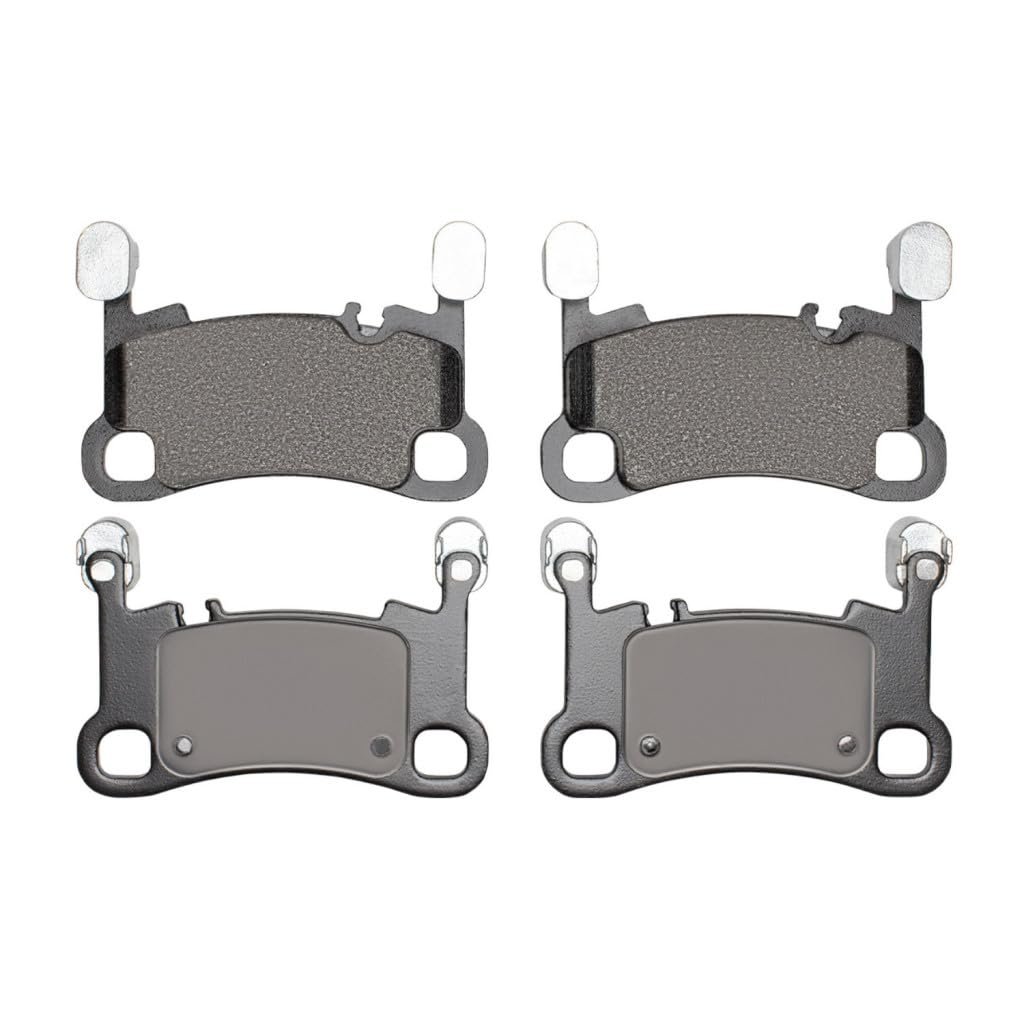 Front Brake Pads For Porsche Cayenne 2022 2023 Low Metallic With Electronic Pad Wear Sensor 3 15 In Inner Height