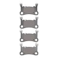 Front Brake Pads For Porsche Cayenne 2022 2023 Low Metallic With Electronic Pad Wear Sensor 3 15 In Inner Height 