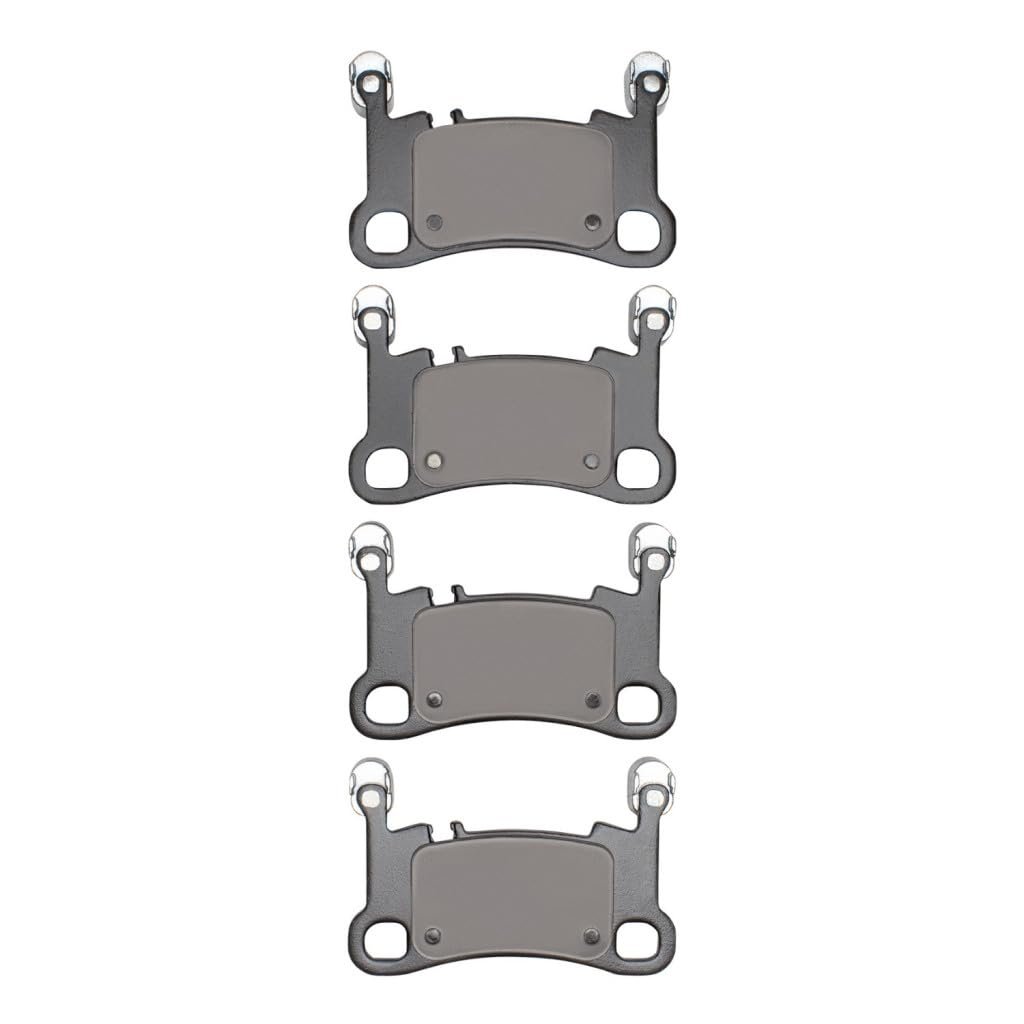 Front Brake Pads For Porsche Cayenne 2022 2023 Low Metallic With Electronic Pad Wear Sensor 3 15 In Inner Height