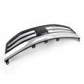 Topteng Front Bumper Grill Upper Hood Black Chromee Grill Fits For Honda Accord 2011-2012 