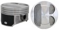 Set Of 4 Dome Top Hypereutectic Pistons For 098-04 Ford Mazda 2 0l 121 Zetec 75mm 030 Oversized Lowpriced By Enginetech 