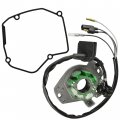 Caltric Stator With Cover Gasket Compatible Honda Cr125r Cr 125r 1990-1995 11352-ks6-700