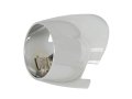 Rear Exhaust Chrome Bezel For 1956-1957 Corvette Premium Bumper Classic Models Enhance Your Vehicle S Style And Elegance 