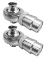 1 25a Rod End Heim Joint Kit Left And Right Thread With Tube Spacer Lock Nut 2 Pcs Big 4a Chromoly Joints Panhard 